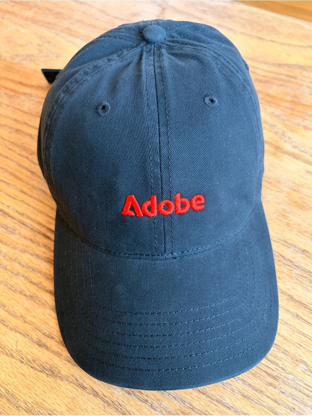 Adobe black hat adjustable ball cap